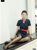 SIW Sven Media 044 autumn flight attendant uniform dress hat scarf - Jiahui(56)